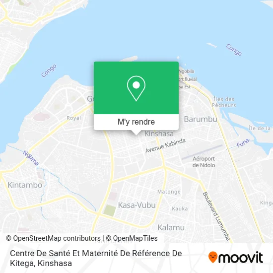 Centre De Santé Et Maternité De Référence De Kitega plan