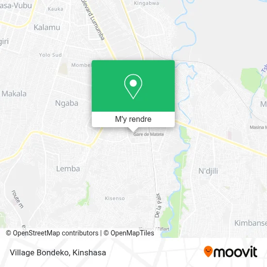 Village Bondeko plan
