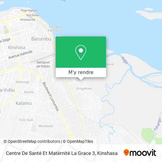 Centre De Santé Et Matèrnité La Grace 3 plan