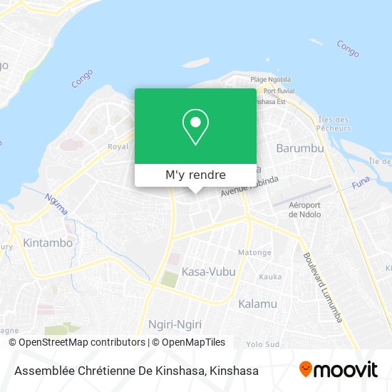 Assemblée Chrétienne De Kinshasa plan