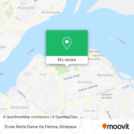 École Notre Dame De Fatima plan