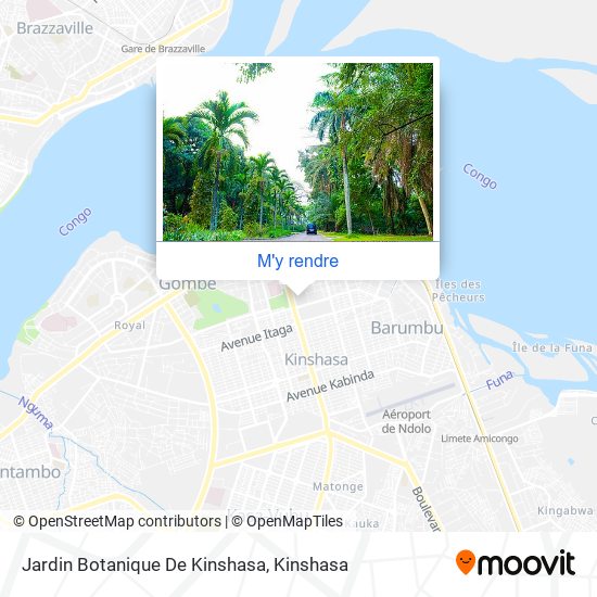 Jardin Botanique De Kinshasa plan