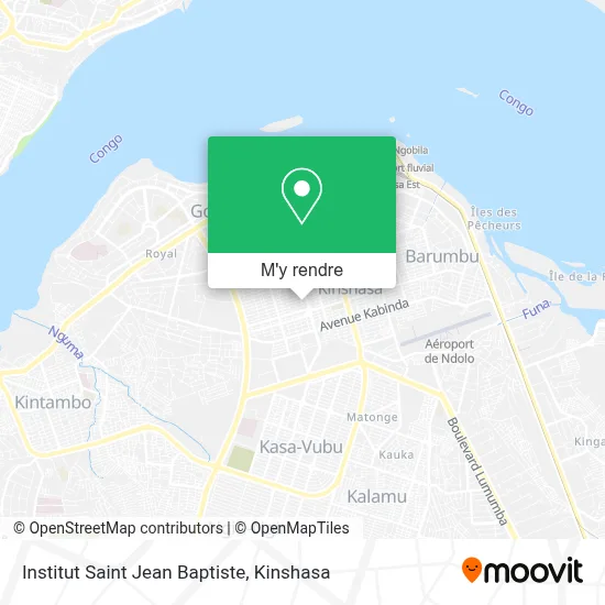 Institut Saint Jean Baptiste plan