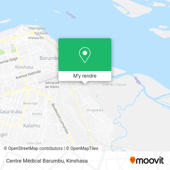 Centre Médical Barumbu plan