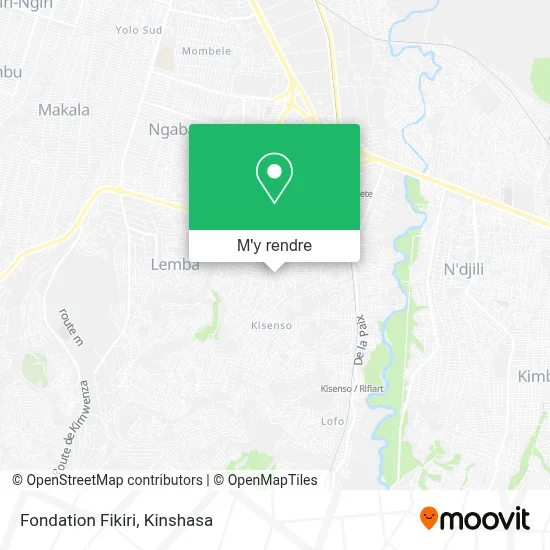 Fondation Fikiri plan