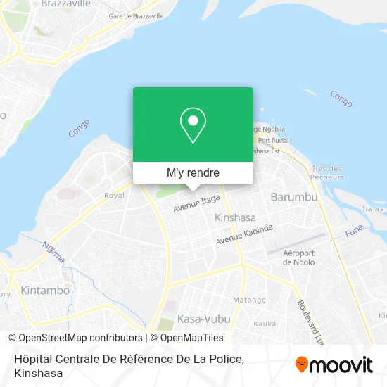 Hôpital Centrale De Référence De La Police plan