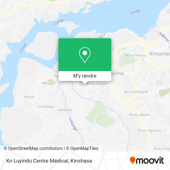 Kn Luyindu Centre Médical plan