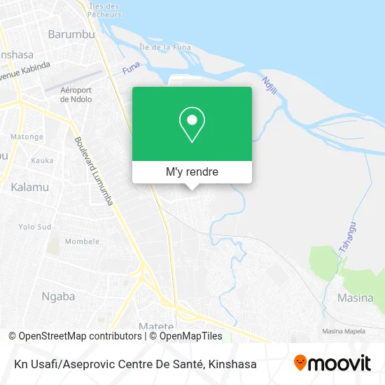 Kn Usafi / Aseprovic Centre De Santé plan