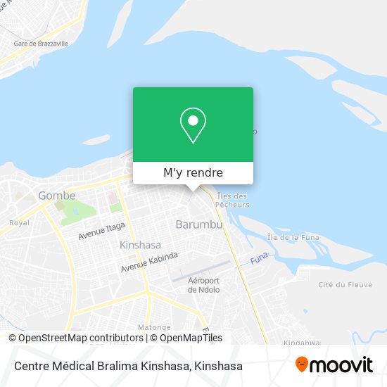 Centre Médical Bralima Kinshasa plan