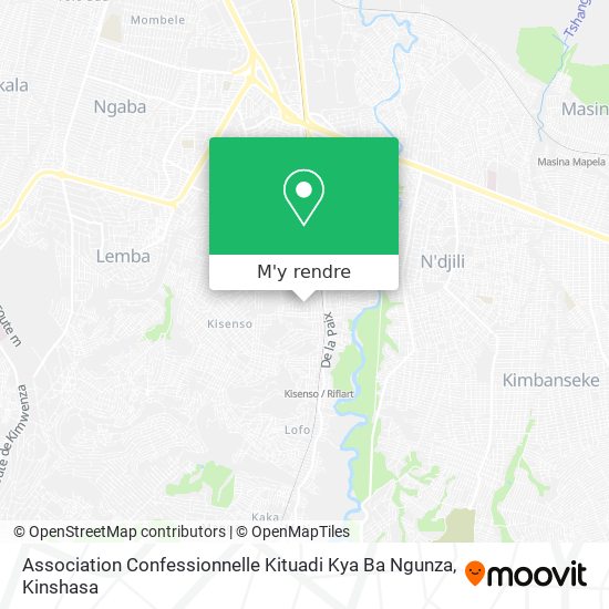 Association Confessionnelle Kituadi Kya Ba Ngunza plan