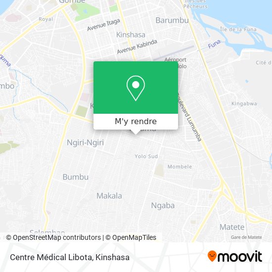 Centre Médical Libota plan