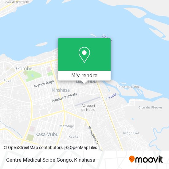 Centre Médical Scibe Congo plan