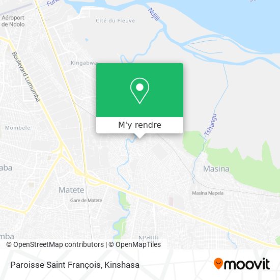 Paroisse Saint François plan