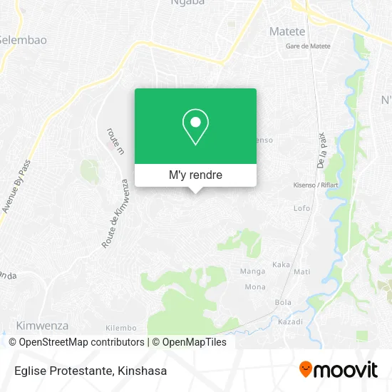 Eglise Protestante plan