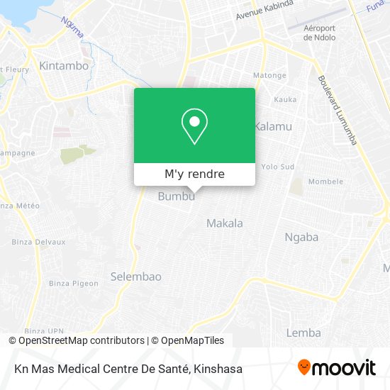 Kn Mas Medical Centre De Santé plan
