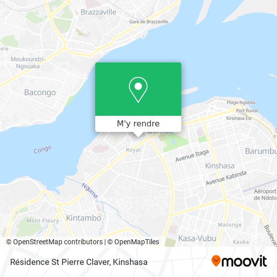 Résidence St Pierre Claver plan