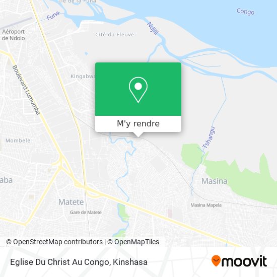 Eglise Du Christ Au Congo plan