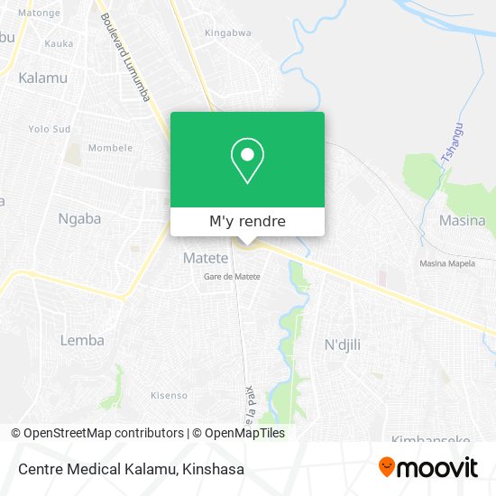 Centre Medical Kalamu plan