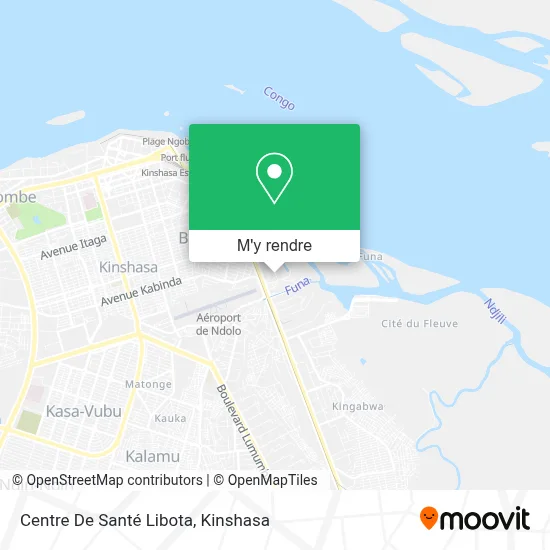 Centre De Santé Libota plan