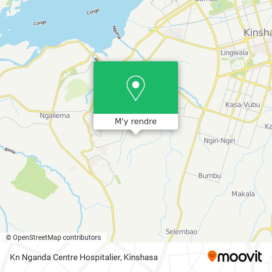 Kn Nganda Centre Hospitalier plan