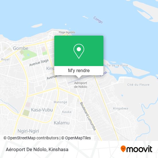Aéroport De Ndolo plan