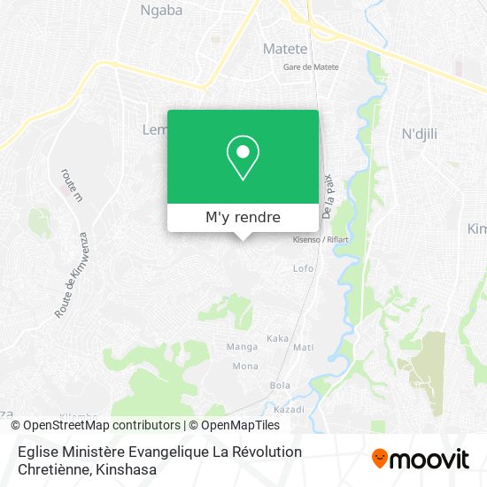 Eglise Ministère Evangelique La Révolution Chretiènne plan