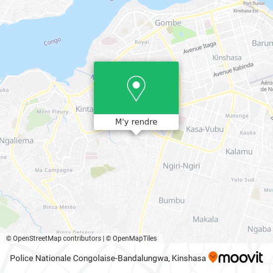 Police Nationale Congolaise-Bandalungwa plan