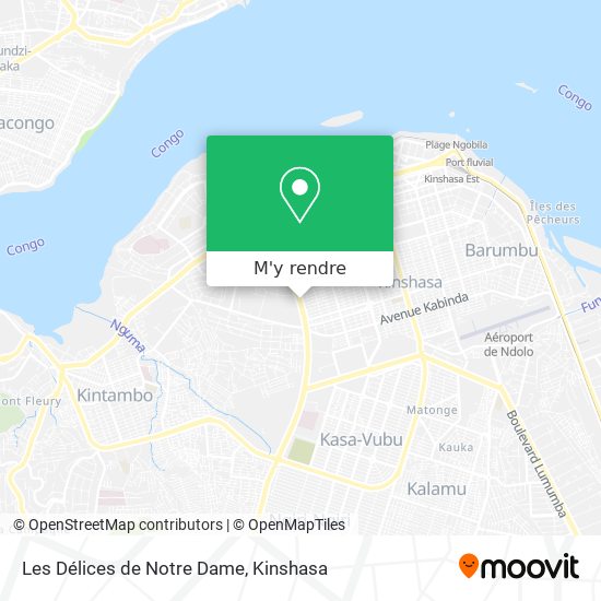 Les Délices de Notre Dame plan