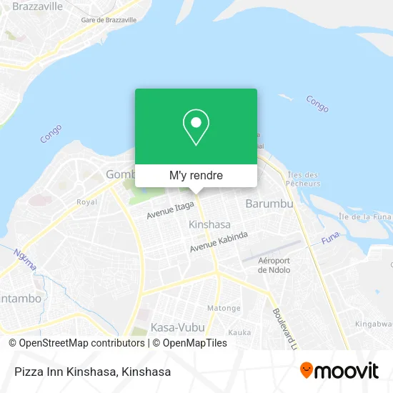 Pizza Inn Kinshasa plan