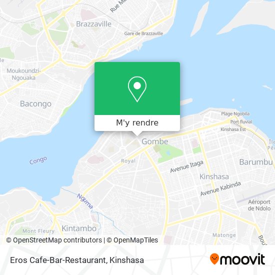 Eros Cafe-Bar-Restaurant plan