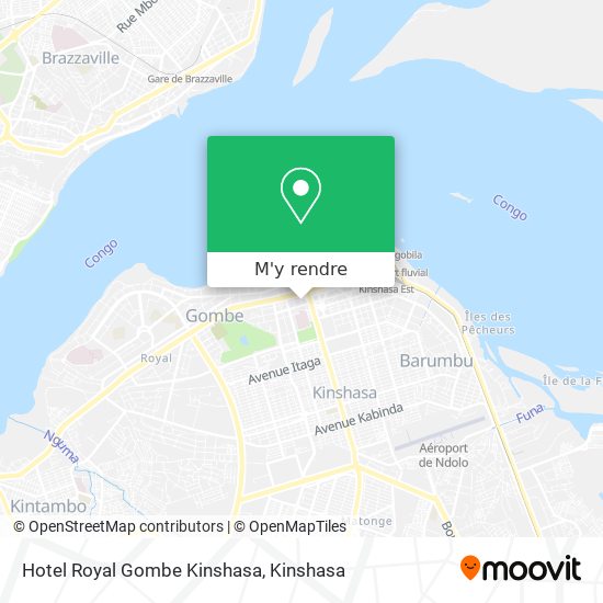 Hotel Royal Gombe Kinshasa plan