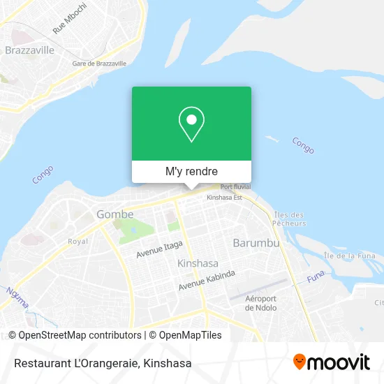 Restaurant L'Orangeraie plan