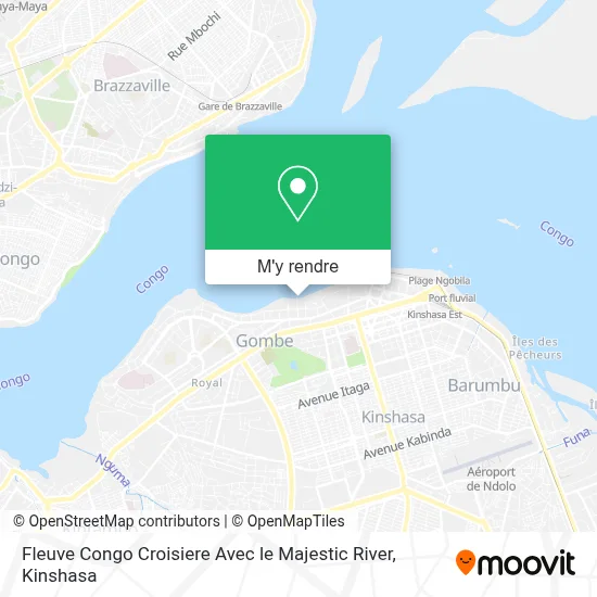 Fleuve Congo Croisiere Avec le Majestic River plan