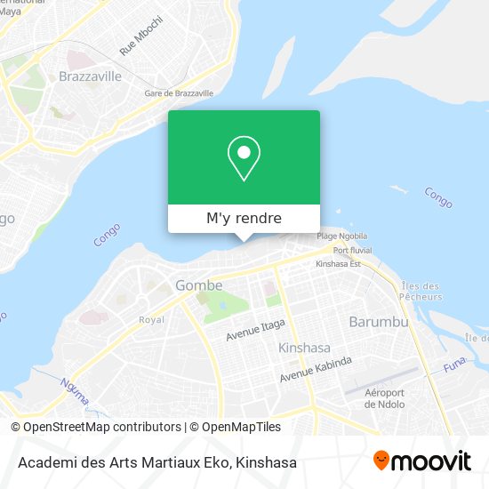 Academi des Arts Martiaux Eko plan