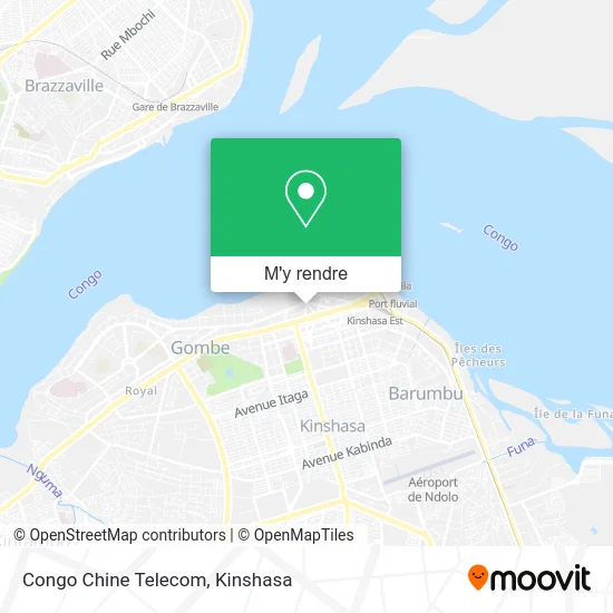 Congo Chine Telecom plan