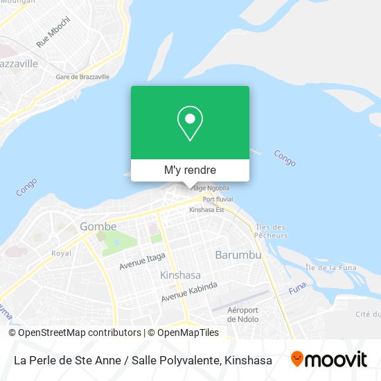La Perle de Ste Anne / Salle Polyvalente plan