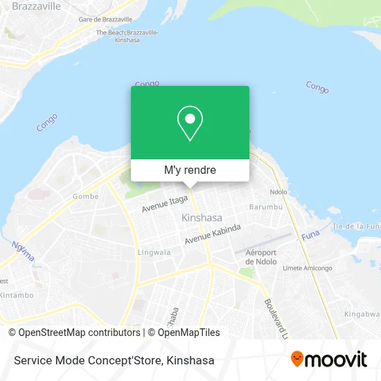 Service Mode Concept'Store plan