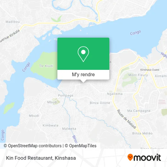 Kin Food Restaurant plan