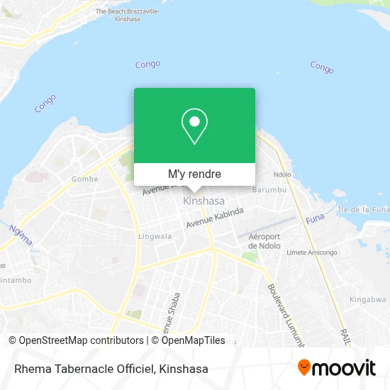 Rhema Tabernacle Officiel plan