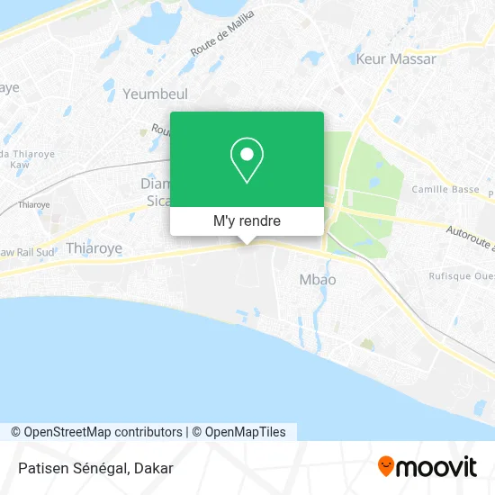 Patisen Sénégal plan