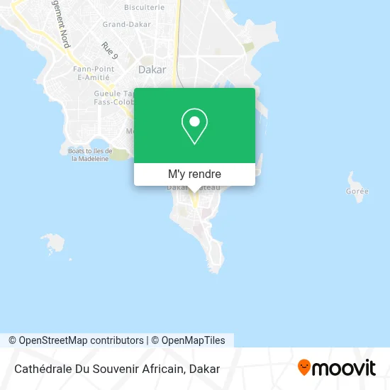 Cathédrale Du Souvenir Africain plan
