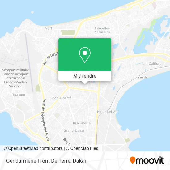 Gendarmerie Front De Terre plan