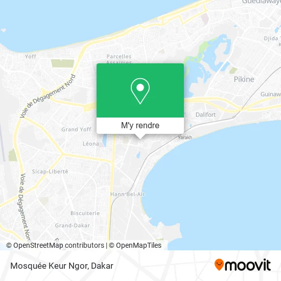 Mosquée Keur Ngor plan