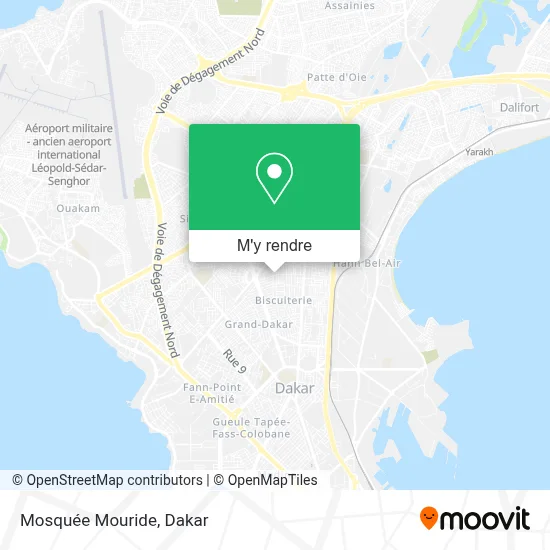 Mosquée Mouride plan