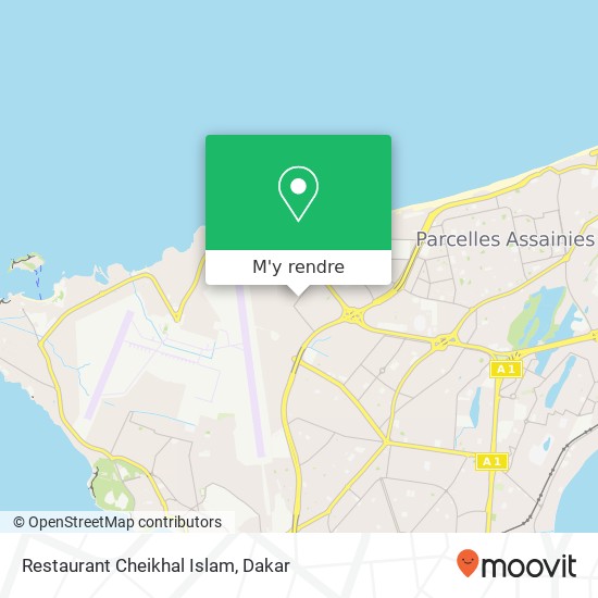 Restaurant Cheikhal Islam plan