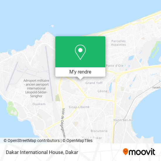 Dakar International House plan
