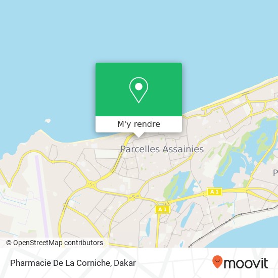 Pharmacie De La Corniche plan