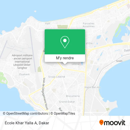 École Khar Yalla A plan