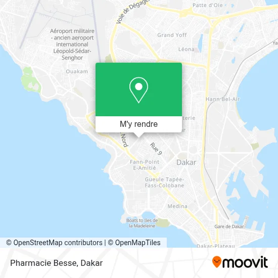 Pharmacie Besse plan