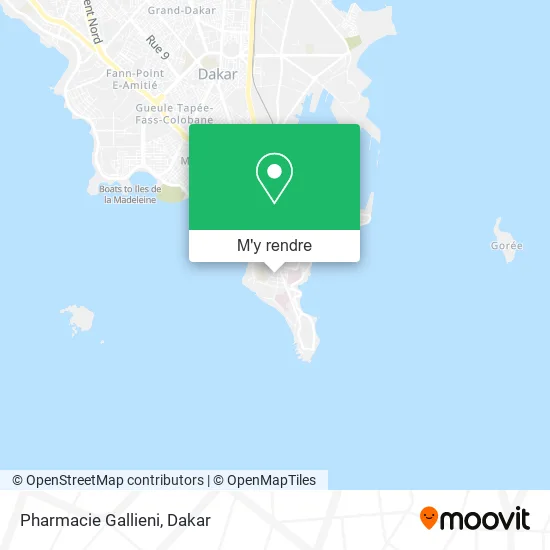 Pharmacie Gallieni plan